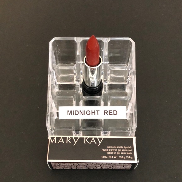 Mary Kay Midnight Red Gel Simi- Matte Lipstick - Picture 1 of 1